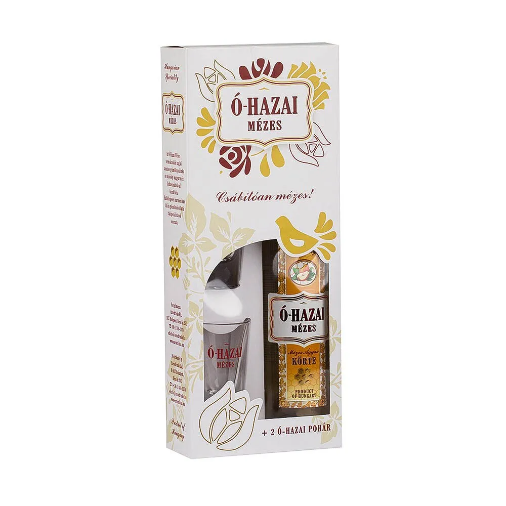 Ó-Hazai Mézes Ágyas Körte 0,5 dd+2pohár 30%