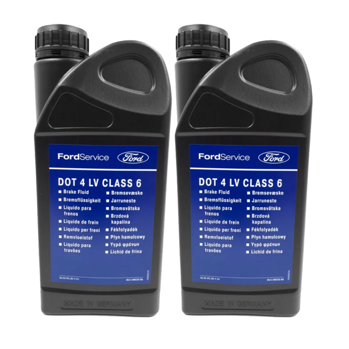 2 db Ford DOT 4 LV Class 6 fékfolyadék csomag, 500 ml