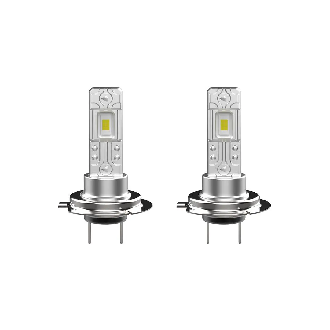 2 db LED-es izzókészlet H7, 55W, AutoREY Super CSP hideg-fehér fény 6500K, 16.000 Lumen, Kábel nélkül