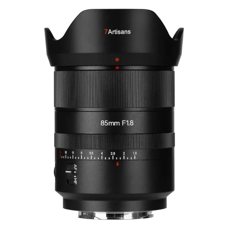 7Artisans 85mm F1.8 AF Full Frame objektív, gyors autofókusz, körkörös bokeh, tükör nélküli fényképezőgépekhez, Sony E tartó