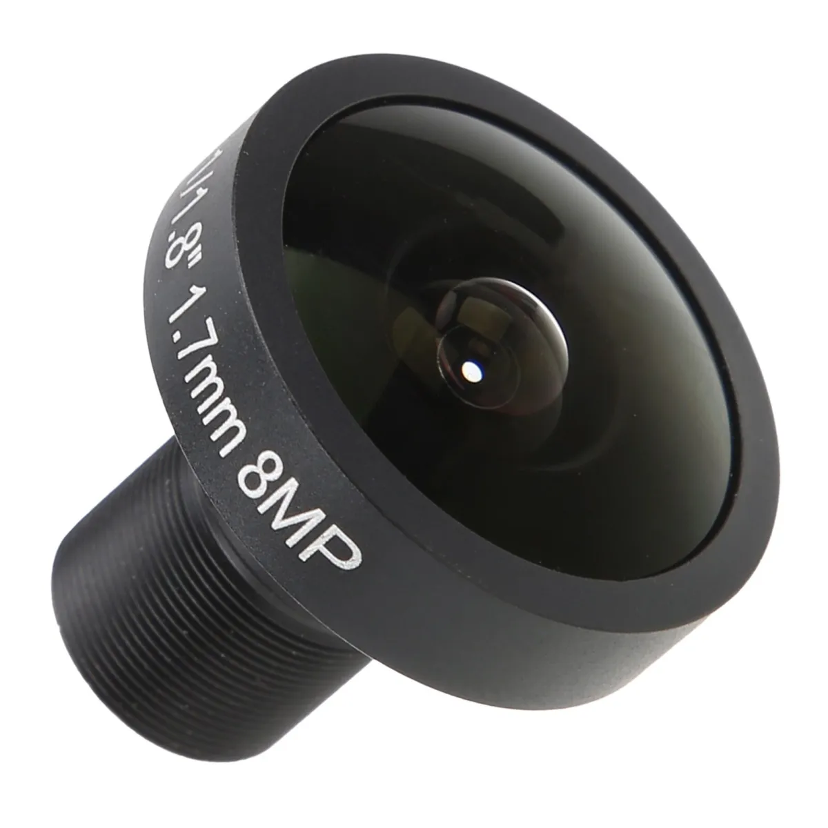 8 MP halszem objektív, Mmgoqqt, 1,7 mm, 185 fok, M12x0,5