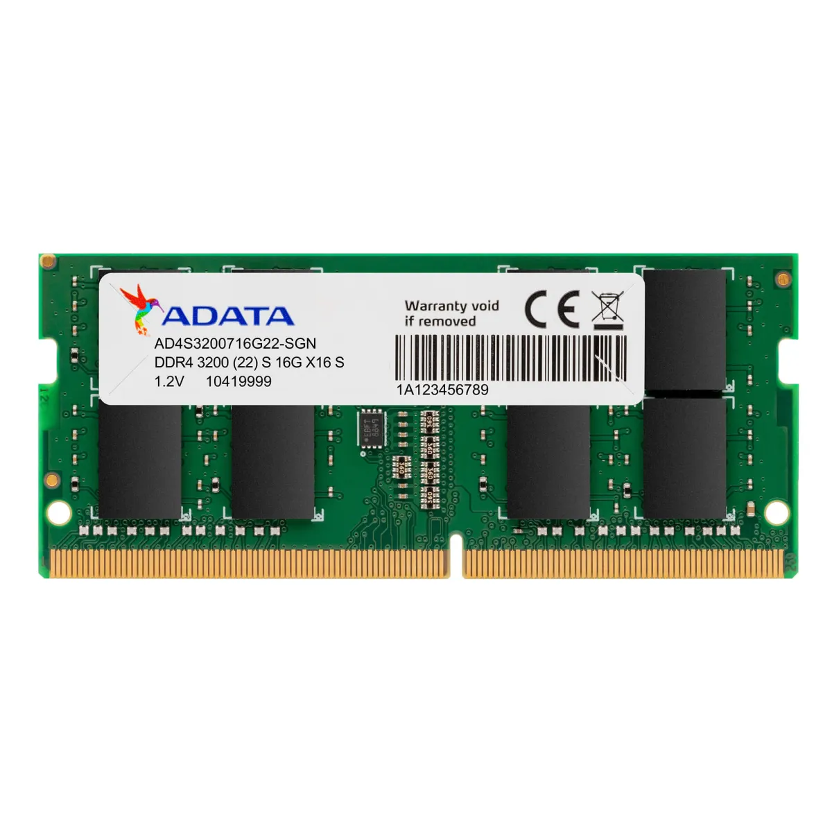 ADATA Premier 8GB DDR4 notebook memória 3200MHz AD4S32008G22