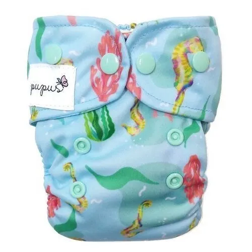 AIO minden egyben pelenka, Mini OS 5-11kg, Csikóhal