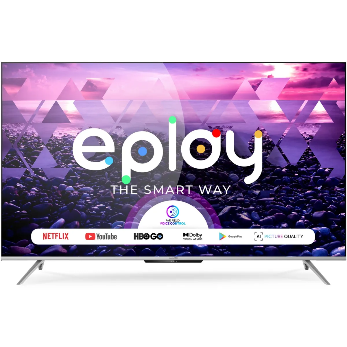 Allview 50ePlay7100-U Smart LED Televízió, 126 cm, 4K Ultra HD