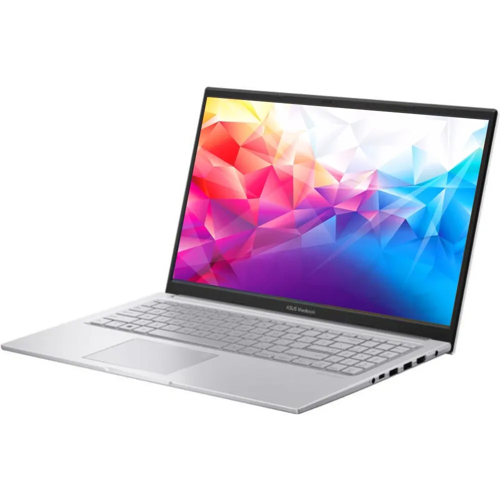 ASUS Vivobook X15, Intel Core i3 1215U, 24 GB DDR4 Memória, Intel UHD Graphics, 15.6 FullHD, 1024 GB SSD, Ezüst, Magyar billentyűzet, Böngésző, Vírusirtó, Windows 11 Pro