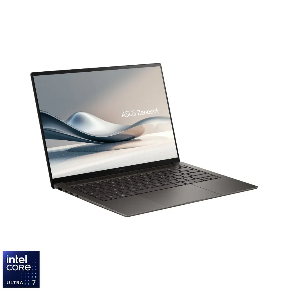 Asus ZenBook S UX5406SA-PV052W 14" OLED WQXGA+ laptop, Intel® Core™ Ultra 7, 32GB, 1TB M.2, Intel® Arc™ Graphics, Windows 11 Home, Magyar billentyűzet, Szürke - Tok