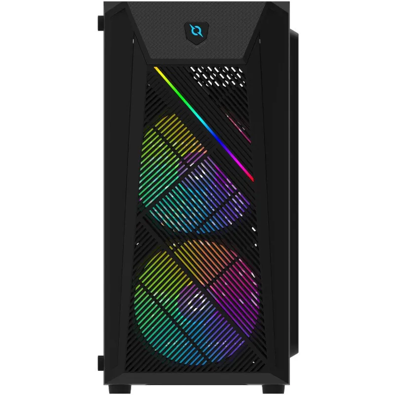 Asztali PC rendszer Aqirys Pro i5-8400 4 Ghz-ig, 16 GB ram DDR4, ssd 500 GB ultragyors m.2 NVME, dedikált videokártya AMD Radeon RX 6400 4 GB GDDR6, RGB játéktok