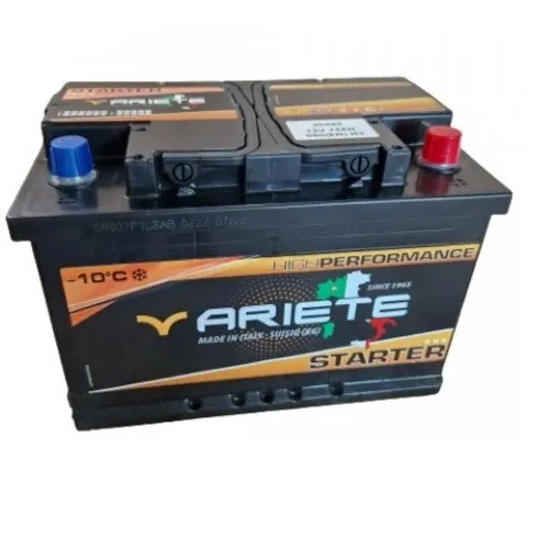 Autó akkumulátor 12V 74Ah Ariete Starter