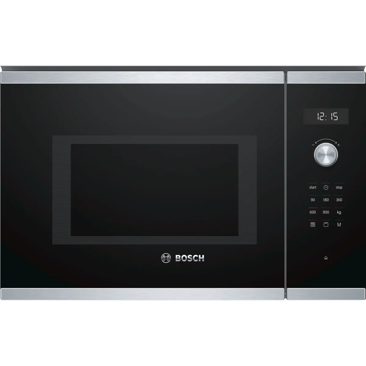 Bosch BEL554MS0 Serie6 beépíthető mikrohullámú sütő, 25L, 900W, Grill, TouchControll, nemesacél