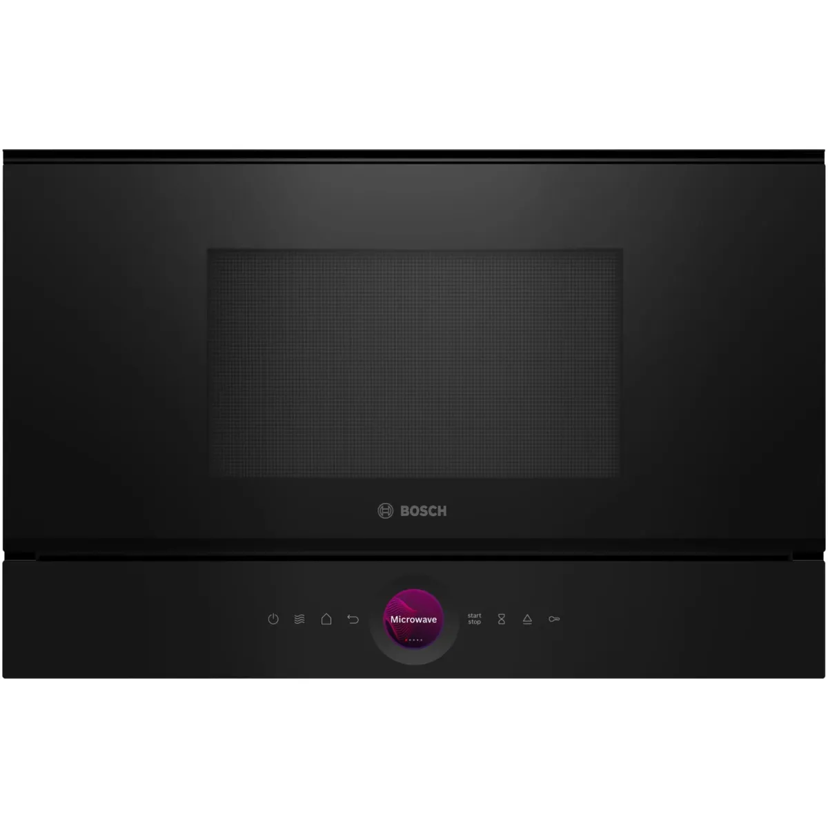 Bosch Seria 8 BEL7321B1 beépíthető mikrohullámú sütő, 21l, 900W, AutoPilot 10, Digitális, TFT kijelző, Fekete
