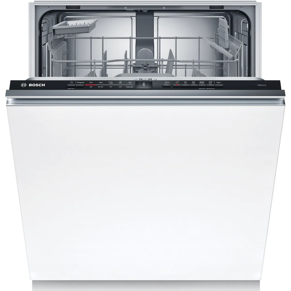 Bosch SMV2ITX09E Beépíthető mosogatógép, 13 teríték, 5 program, ExtraDry, Silence funkció, InfoLight, Tab-count, Home Connect, 60 cm, E energiaosztály