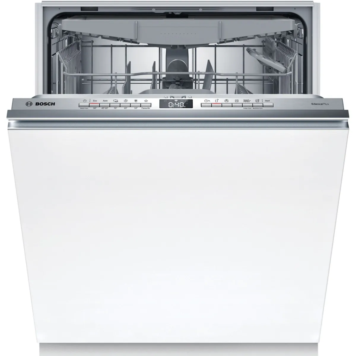 Bosch SMV4EVX11E Beépíthető mosogatógép, 14 beállítás, 6 program, EfficientDry, Tab-count, Silence Plus, Rackmatic System, InfoLight, EcoSilence Drive, Home Connect, 60 cm, B energiaosztály