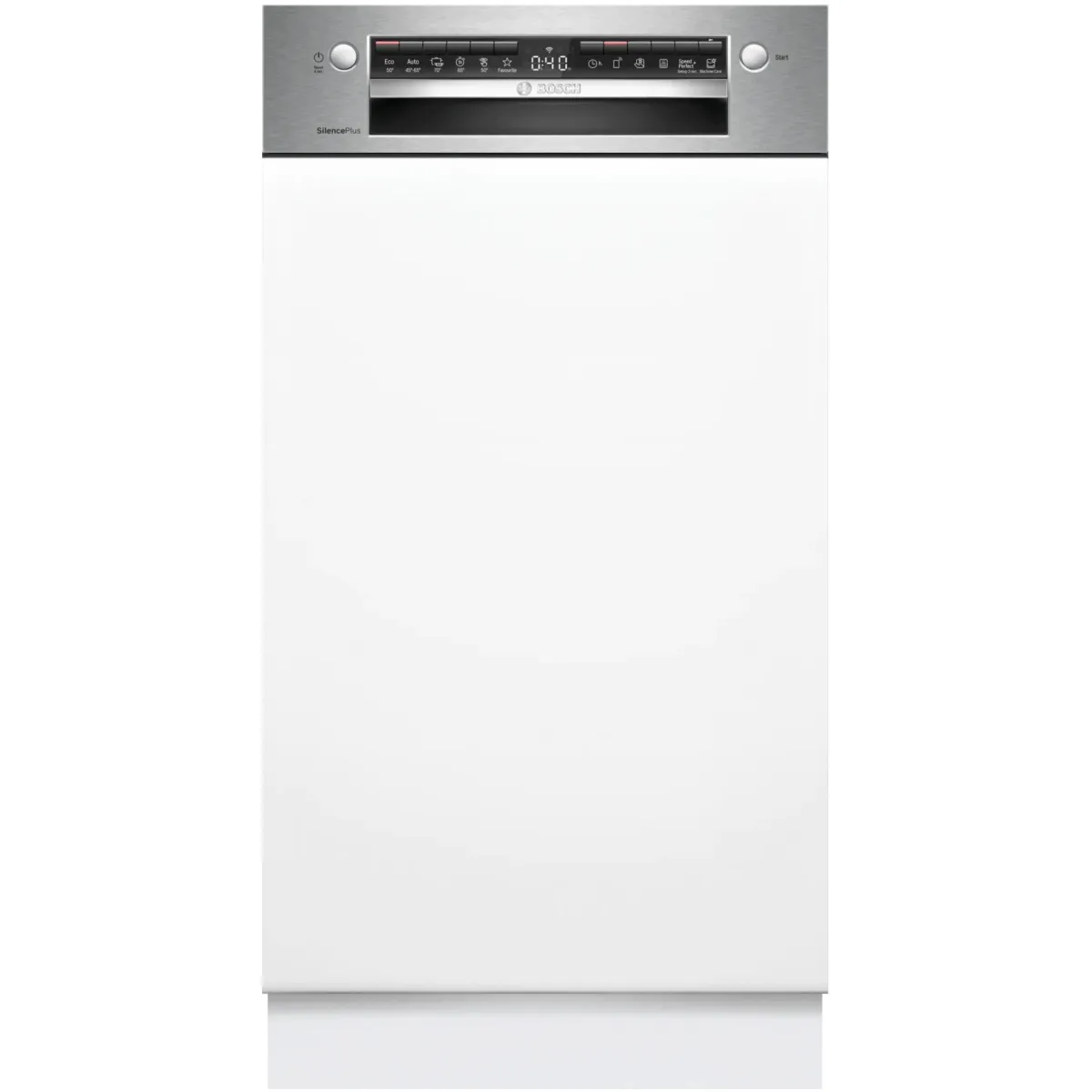 Bosch SPI4EMS24E, Beépíthető mosogatógép 10 készlet, 6 program, C energiaosztály, Home Connect, 45 cm