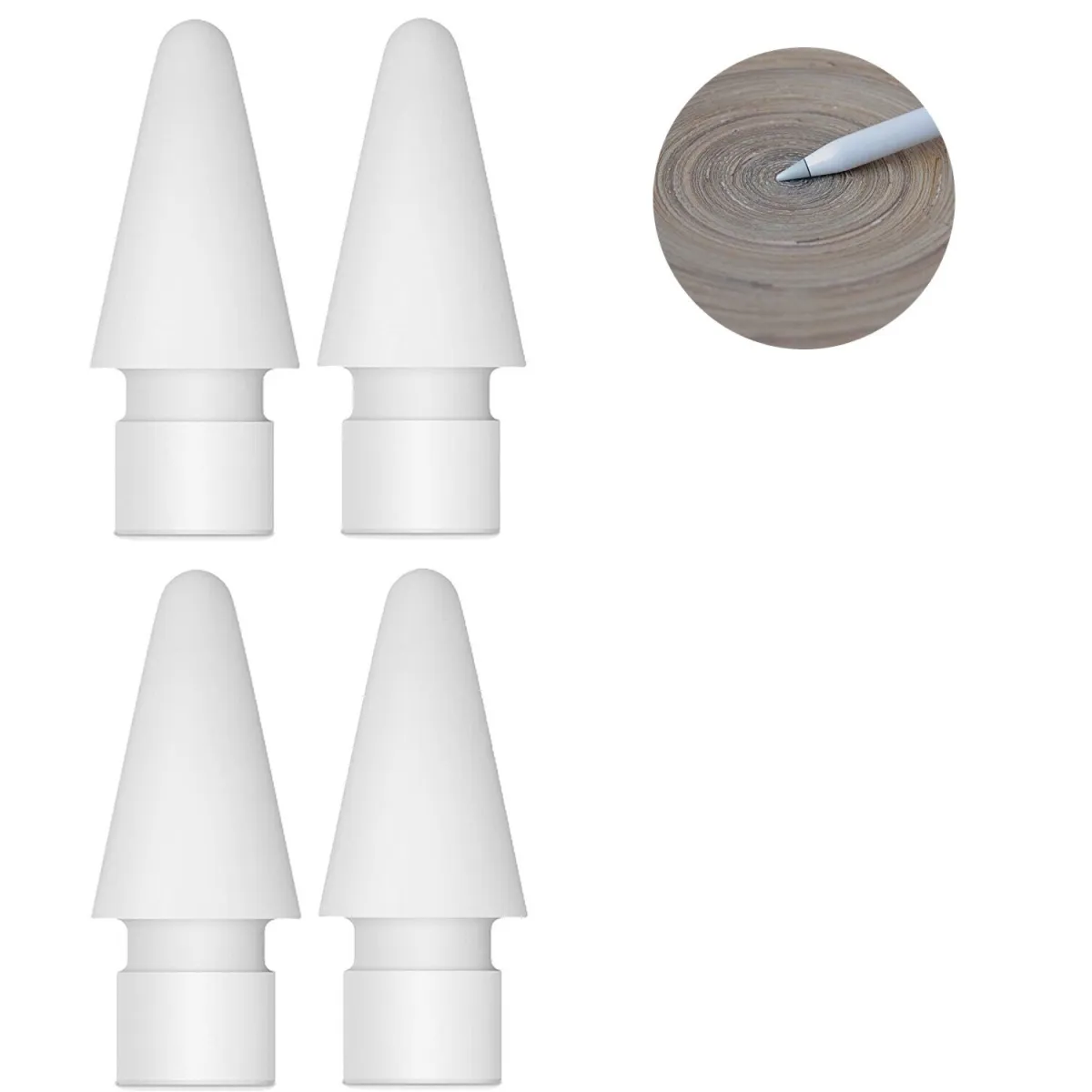 Cserehegyek Apple Pencilhez, 4 db, fehér, 10g