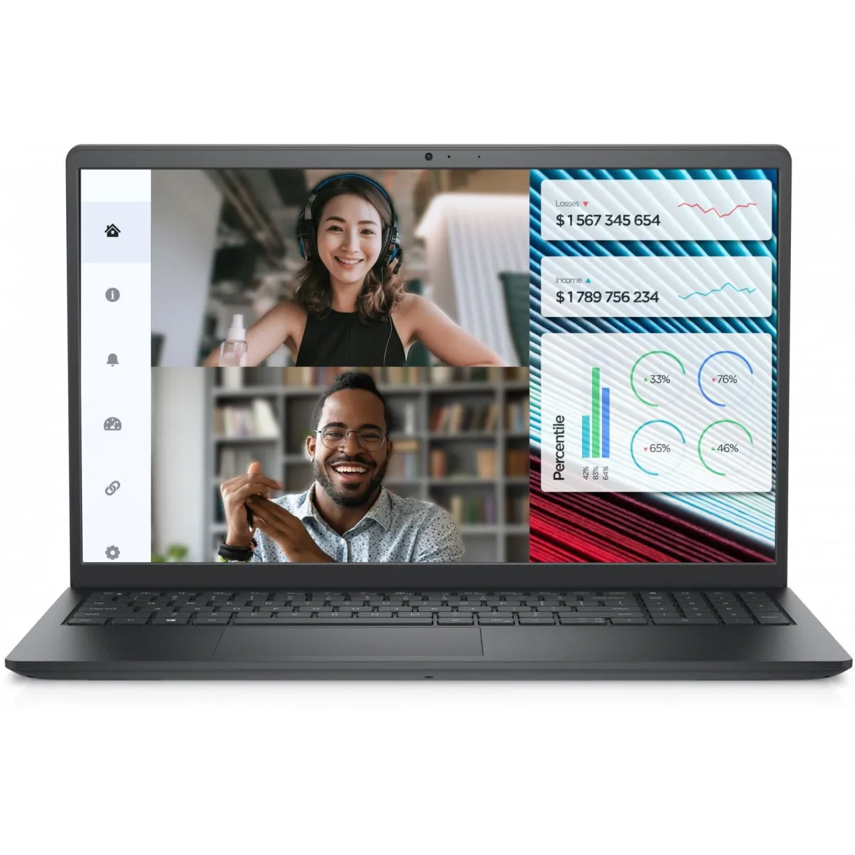 Dell Vostro 3520 Carbon Black, 247501, Notebook