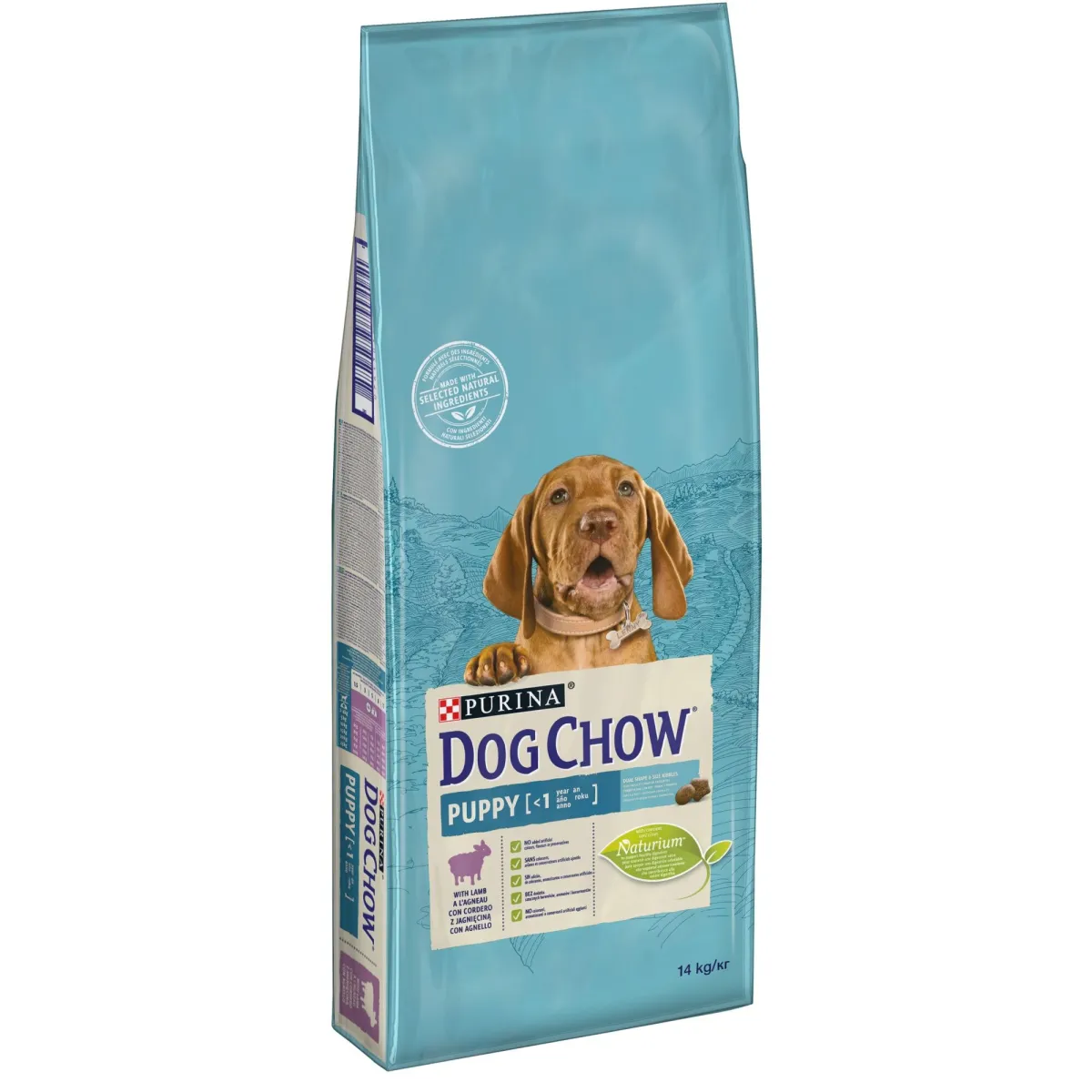 Dog Chow Puppy száraz kutyaeledel, Bárány, 14 kg