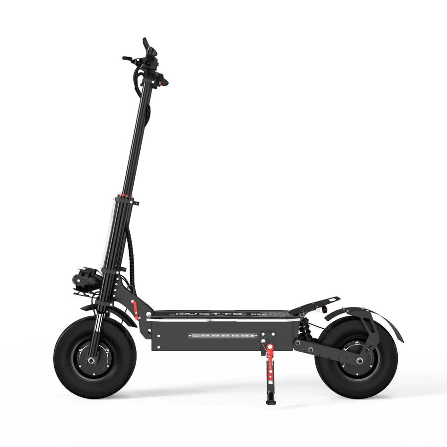 Duotts D99 összecsukható elektromos roller, 6000 W (2 motor x 3000 W), akkumulátor 60 V, 38 Ah, autonómia 100 km, 56 kg, maximális sebesség 85 km/h, fekete