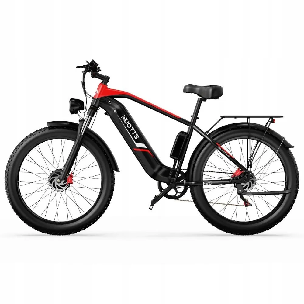 DUOTTS F26PRO 1500W 55KM/H 20AH elektromos kerékpár, dupla motoros 26''*4.0 Ebike
