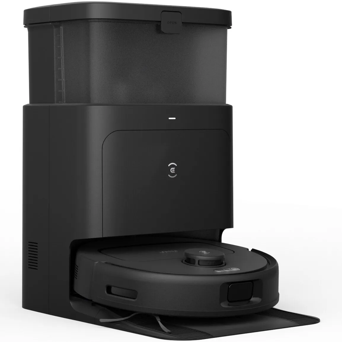 Ecovacs DEEBOT N30 Pro OMNI robotporszívó, felmosóval, OMNI állomás, 10000Pa, autonómia akár 320 percig, Li-Ion akkumulátor 5200mAh, alkalmazásvezérlés, OZMO Turbo 2.0 rendszer, fekete