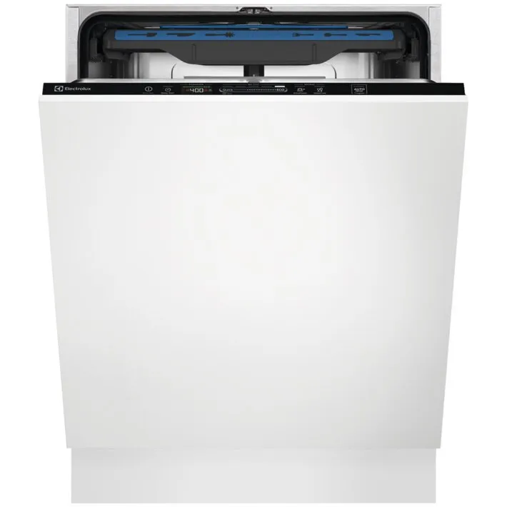 Electrolux EEM48320L Beépíthető mosogatógép, 14 teríték, 8 program, Inverter Motor, TimeBeam, QuickSelect, SatelliteClean, AirDry, MaxiFlex, D energiaosztály, Fehér