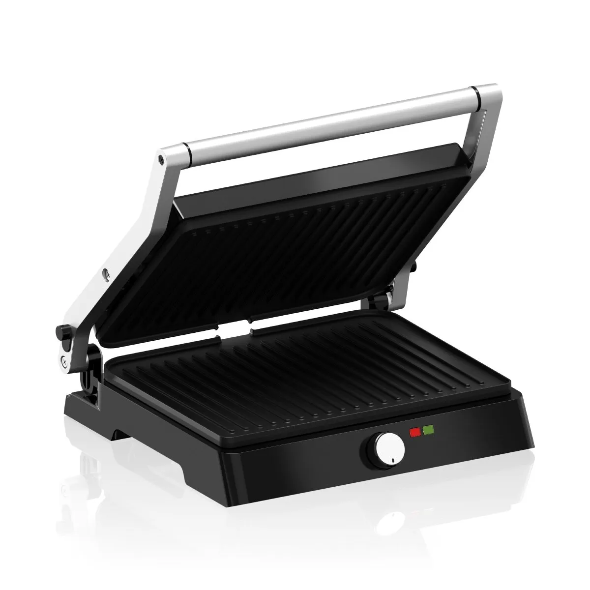 Elektromos Grill Vertenz Intense 50, Grill, Sütés, Melegítés és Pörkölés, 2200 W, Hűtő fogantyú, 31,5 X 35 cm, Rozsdamentes acél