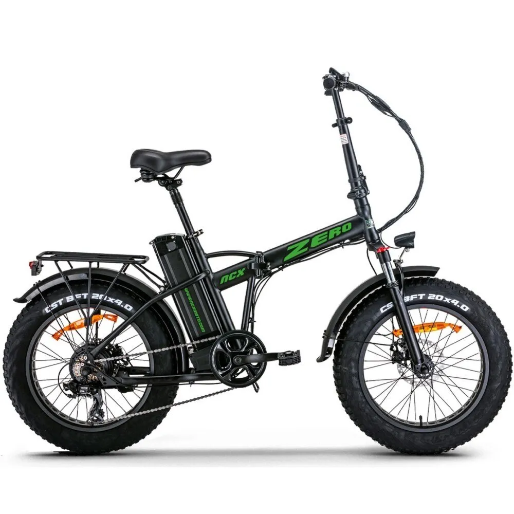 Elektromos kerékpár NCX Zero 20 250W 36v Lítium zöld