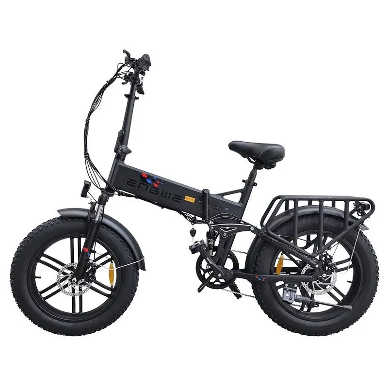 ENGWE ENGINE X elektromos kerékpár, összecsukható, 250W, 20"x4,0 gumi, tárcsafék, fekete, 17,5"