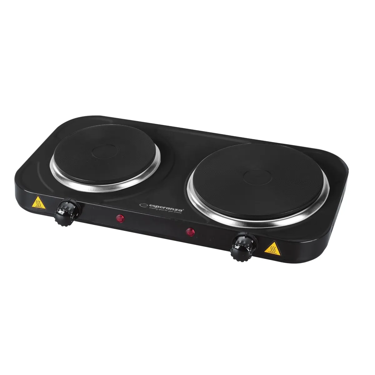 Esperanza EKH014K Elektromos mini tűzhely - Fekete (EKH014K)
