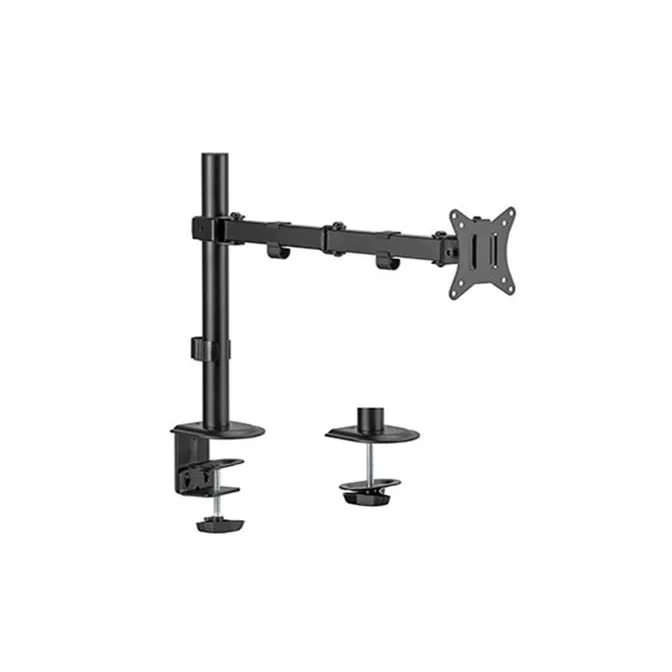 Gembird 1 karos asztalra erősíthető monitor tartó 17”-32” fekete (MA-D1-01) (MA-D1-01)