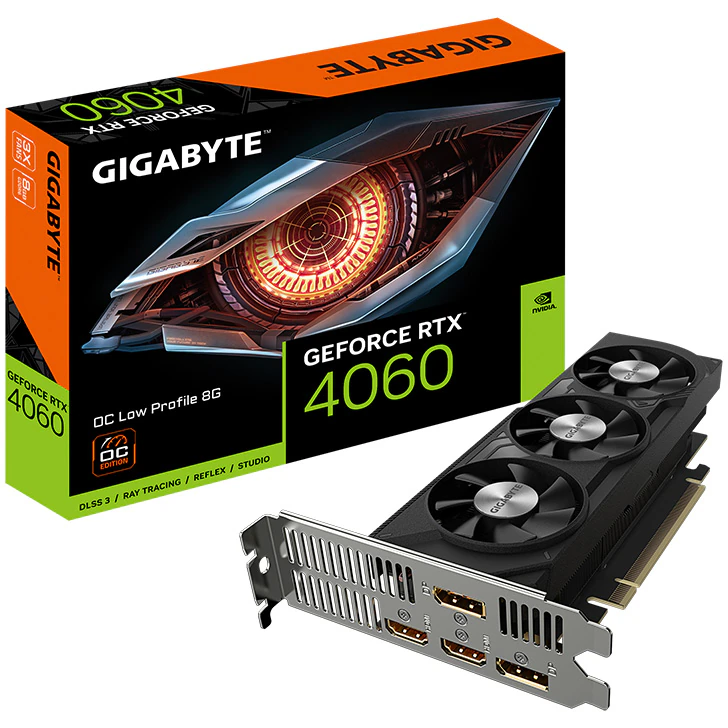 GIGABYTE PCI-Ex16x nVIDIA RTX 4060 8GB DDR6 OC videokártya