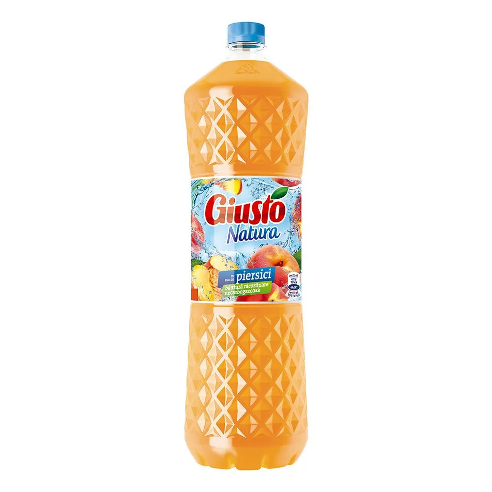 Giusto Natura üdítőital őszibaracklével, 2 L, 4 db / doboz