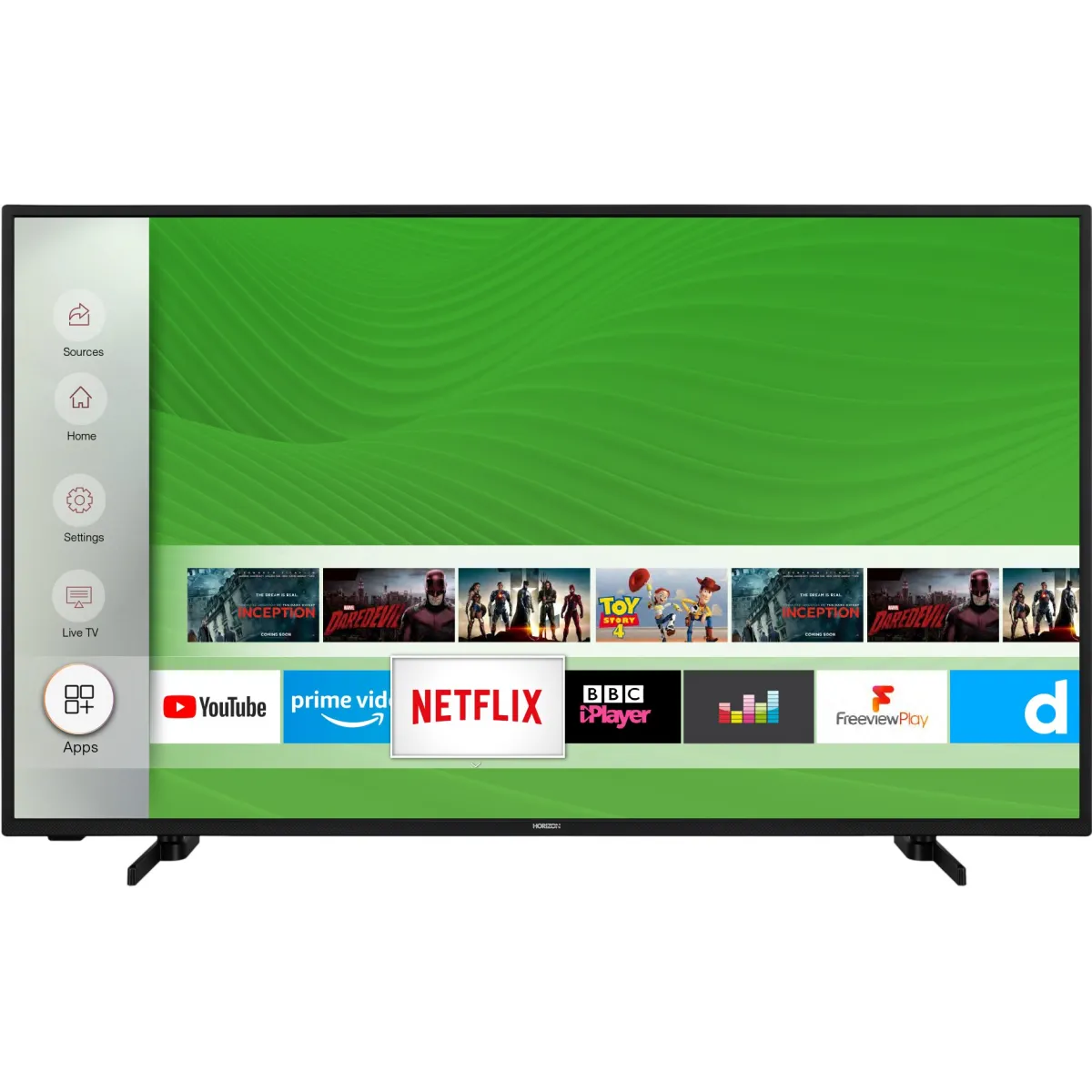 Horizon 50HL7530U Smart LED televízió, 126 cm, 4K Ultra HD