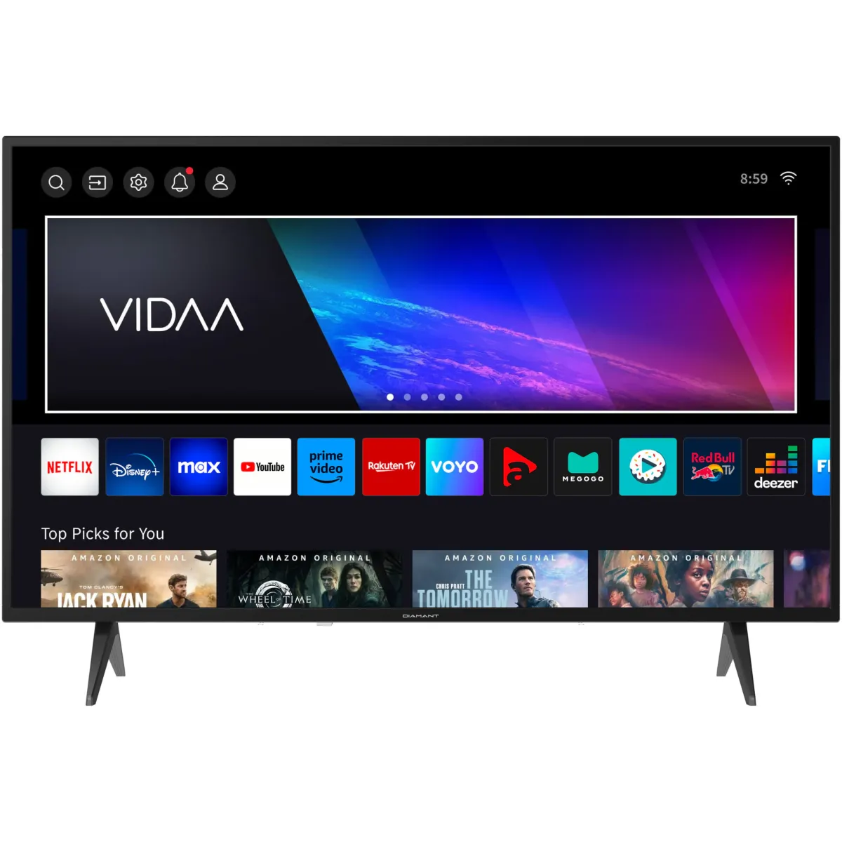 HORIZON Diamant 24HL4330H/C Smart LED Televízió, 60 cm, HD, E energiaosztály