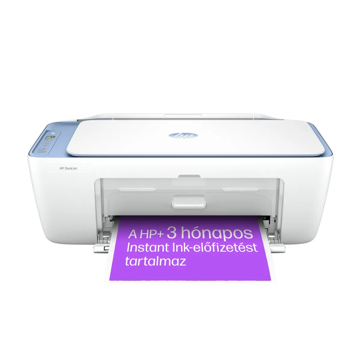 HP DeskJet 2822e All-in-One többfunkciós nyomtató, színes, nyomtatás / másolás / szkennelés, 7.5 ppm monokróm, 5.5 ppm színes, fehér