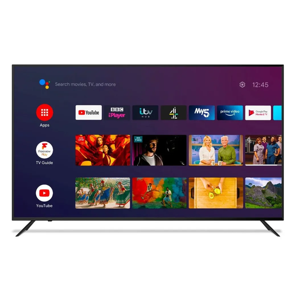 ILIKE 32 inch HD Smart LED Android Televízió, 80 cm HD Okos TV, 1366*768 DLED kijelző, Android rendszer, DOLBY Audio, 100V~240V, 3D Deinterlacing, Netflix, youtube