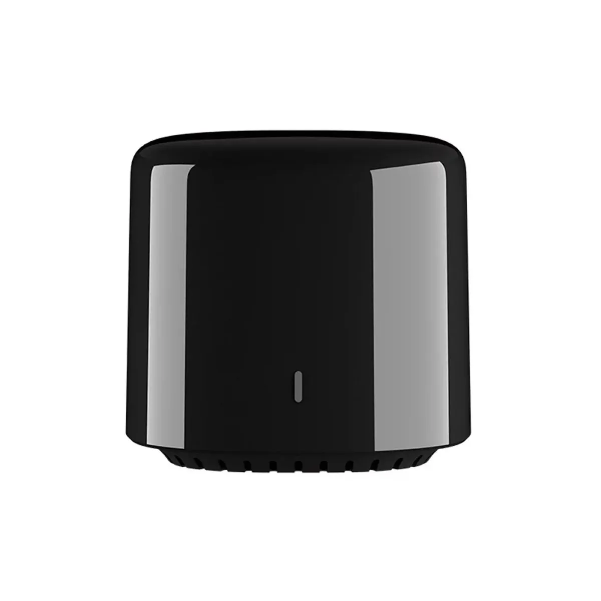 IR WiFi Smart Remote Control, Axroad Mall, 38 KHz, WiFi 2,4 GHz, Internet és hangvezérlés, iOS 9.0/Android 4.0, kompatibilis a Google Home és Alexa rendszerrel, TV-hez/házi mozihoz, műanyag, 46 * 46 * 43 mm, fekete