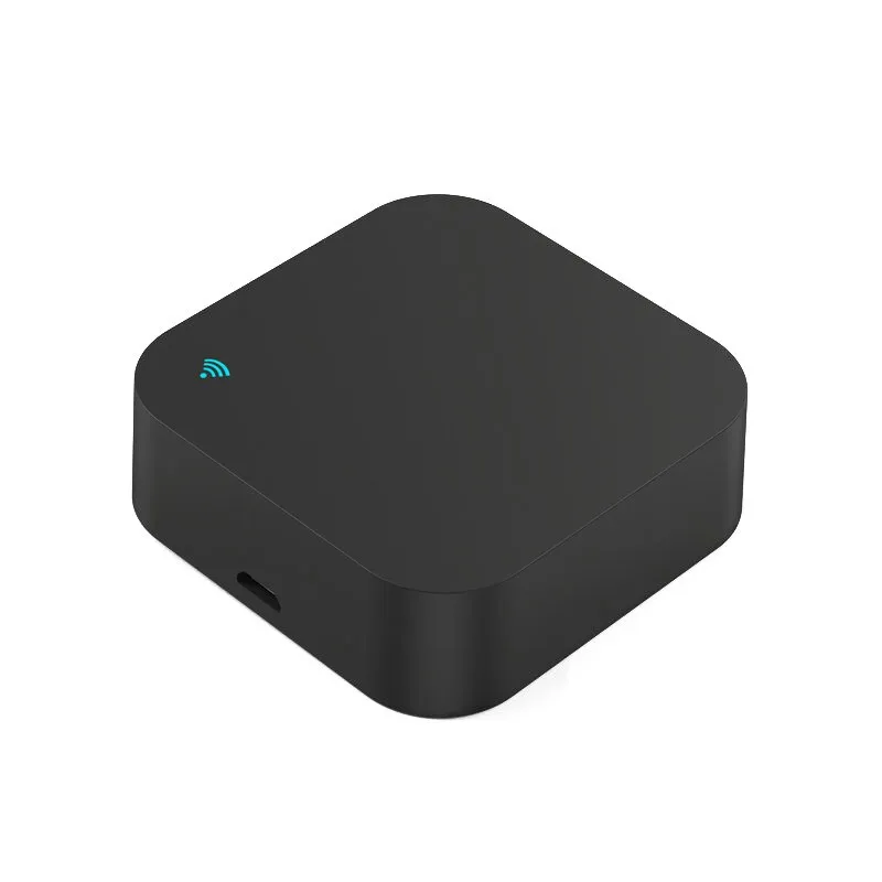 IR WiFi Smart Remote Control, JENUOS, Hangvezérlés, Smart Scene, 19x50x50 mm, fekete