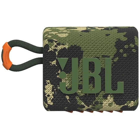 JBL GO3SQUAD hordozható hangszóró, Bluetooth, Terepmintás