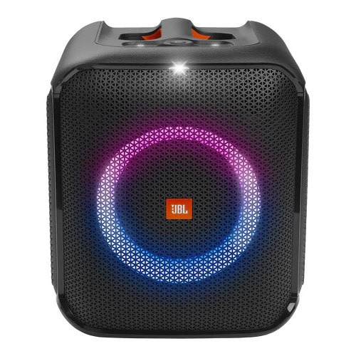 JBL Partybox Encore Essential hangszóró, 100W, Bluetooth, Light Show, 6 óra autonómia, IPX4, Fekete