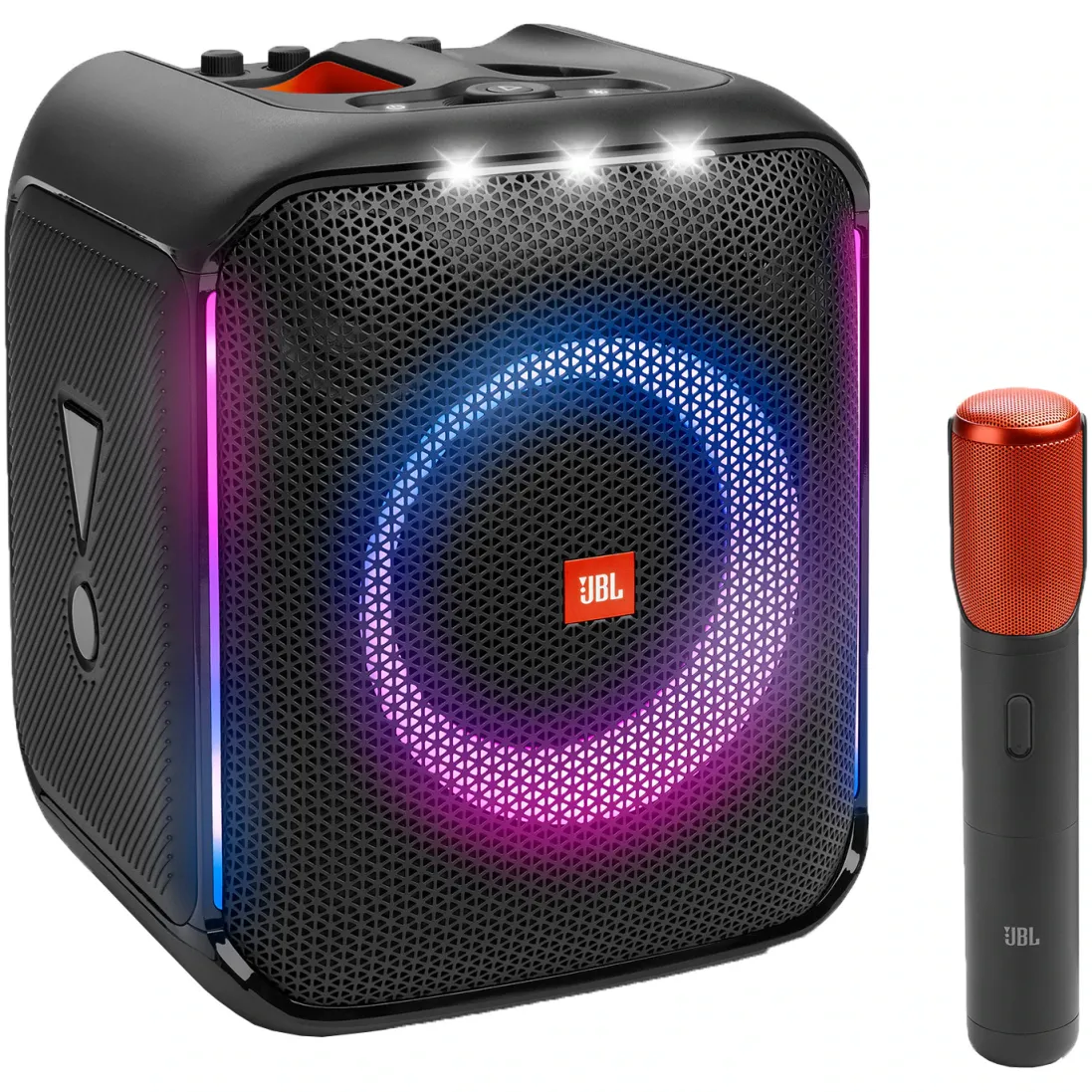 JBL Partybox Encore Party hangszóró, Bluetooth, vezeték nélküli mikrofon, fekete