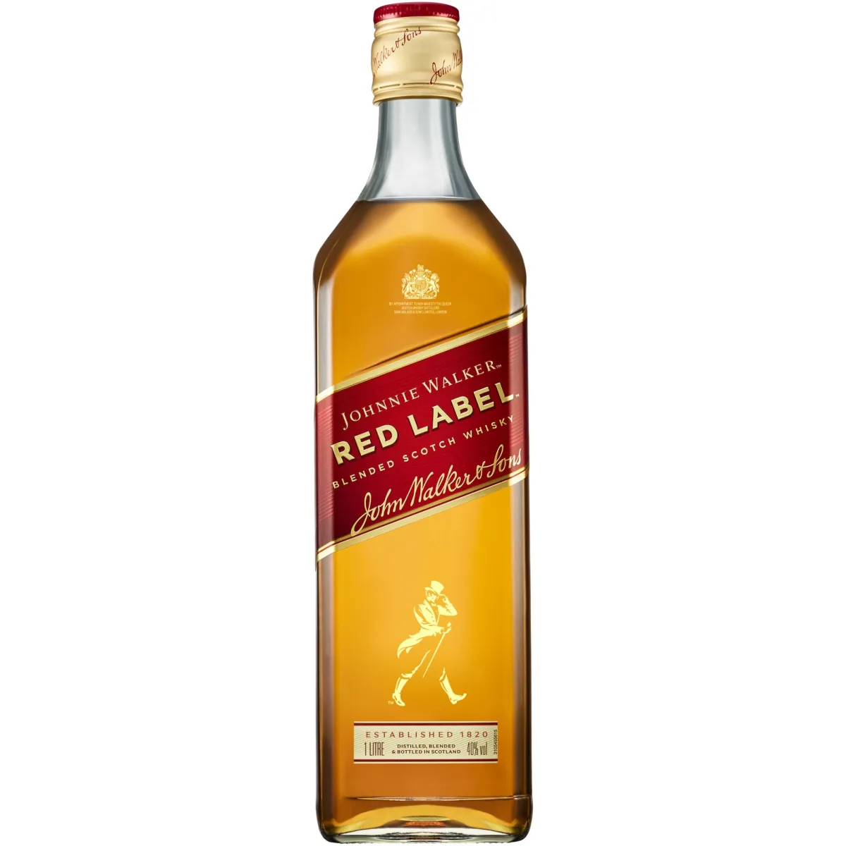 Johnnie Walker Red Label Whisky, 40%, 1l
