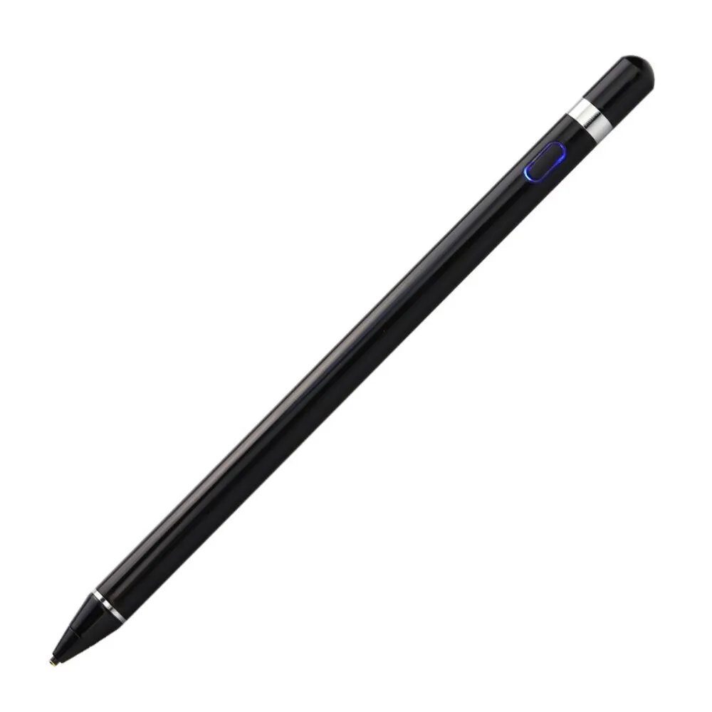 JOZY® univerzális toll Apple tablethez 2010-2022, kompatibilis különféle táblagépekkel és okostelefonokkal, elegáns és mágneses, fekete, elengedhetetlen a digitális alkotóknak, USB