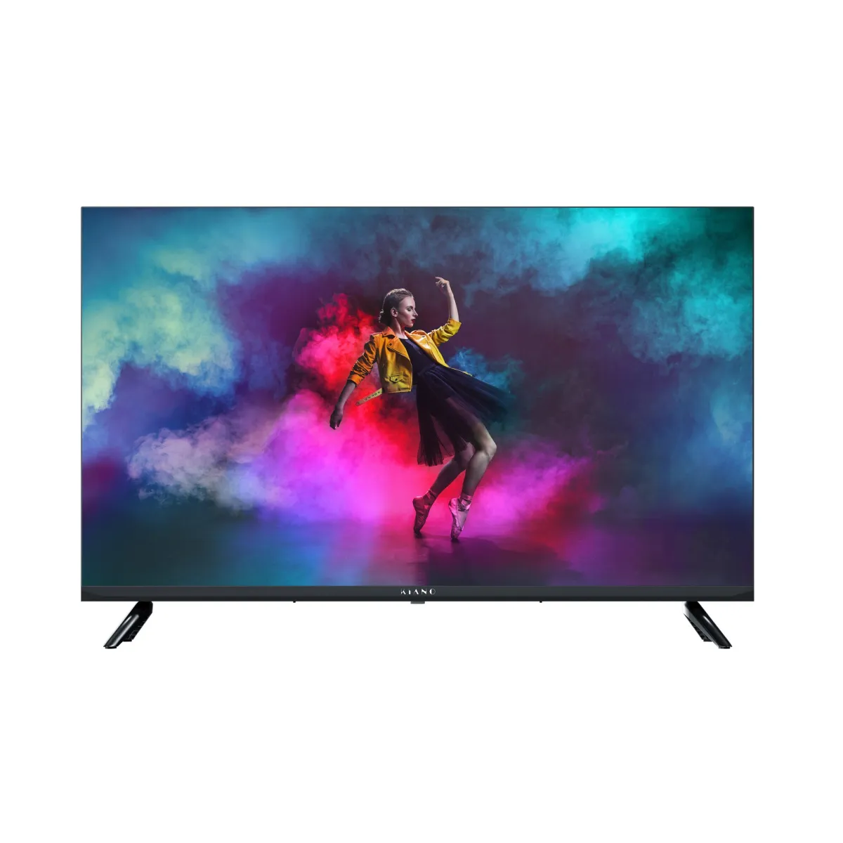 Kiano Elegance LED televízió, 32", 80cm, Smart Android TV, HD, F energiaosztály, fekete