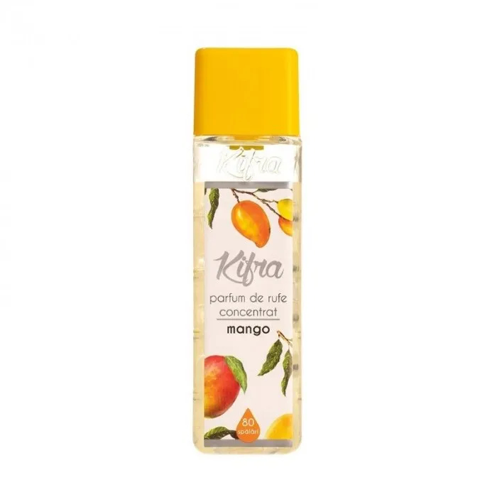 Kifra Koncentrált mosodai parfüm, Mangó, 200 ml, 80 mosás