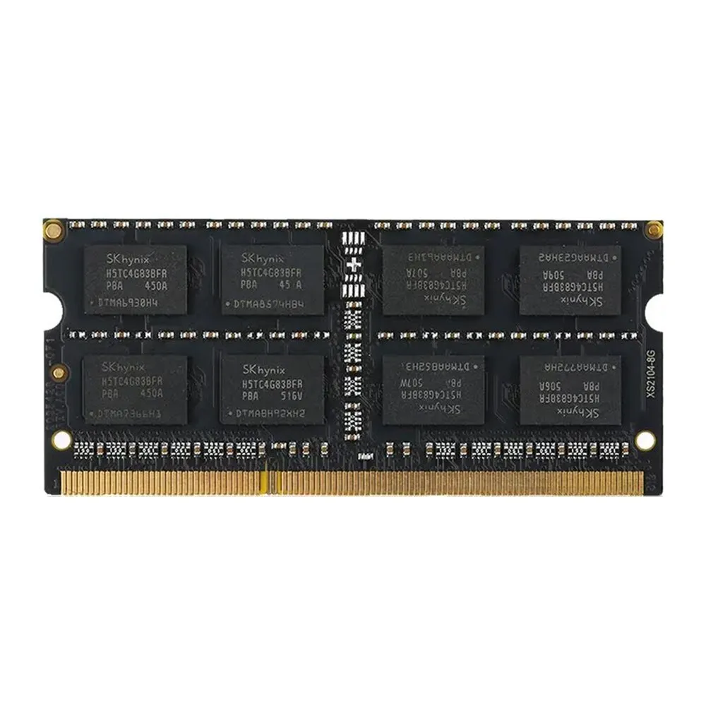Kingfast Laptop memória, SODIMM, kapacitás 8 GB RAM, DDR3 típus, Frekvencia 1600 MHz, késleltetés CL11, Feszültség 1,35 V, Fekete