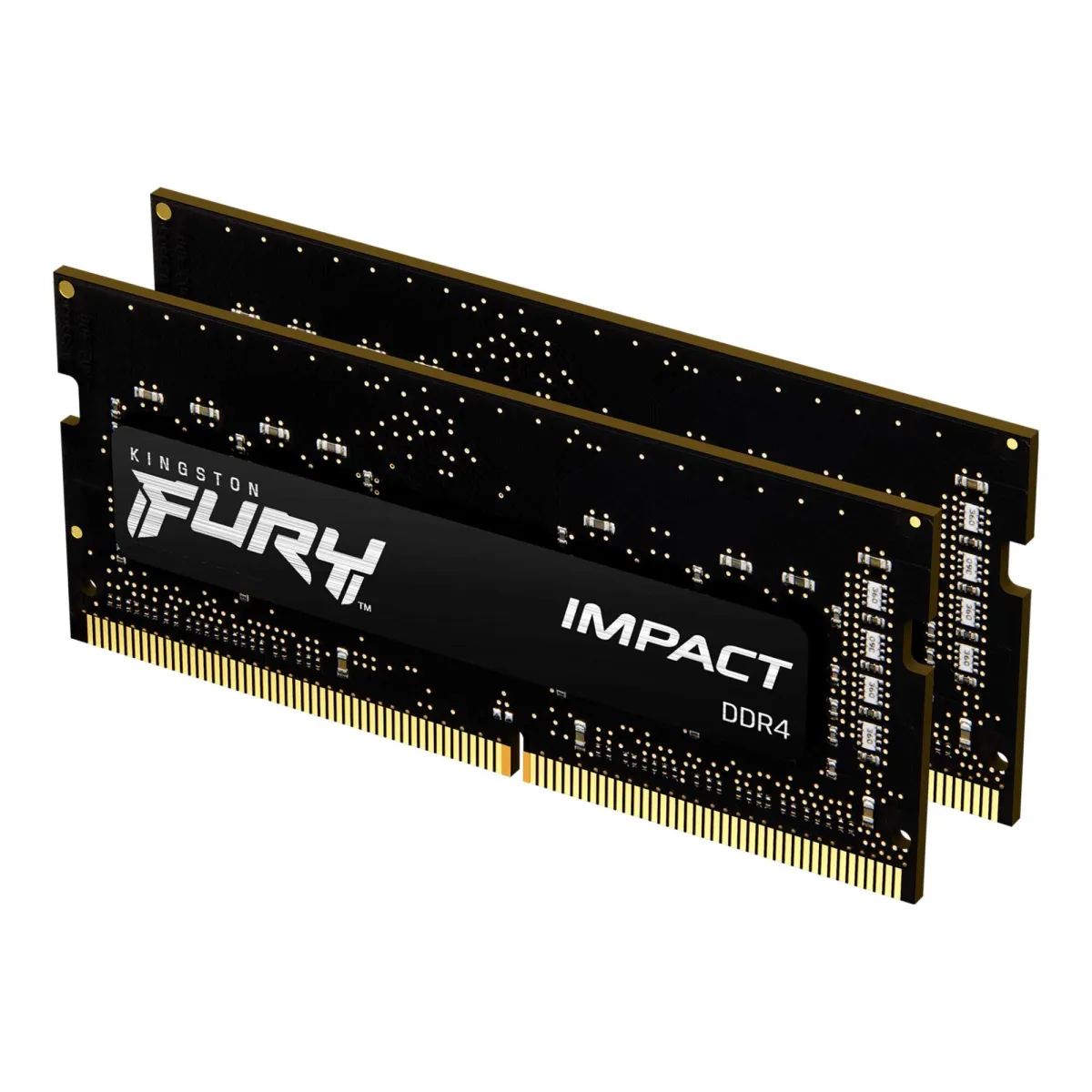 KINGSTON FURY NB memória, DDR4, 16GB, 3200MHz, CL20, SODIMM, (Kit of 2), Impact