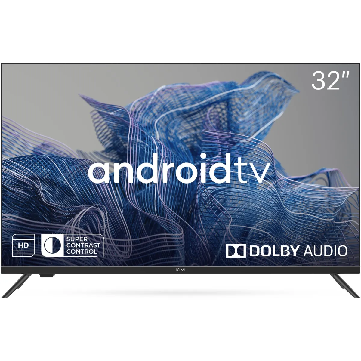 KIVI 32H740NB Smart LED Televizió, 80 cm, HD, google tv, android