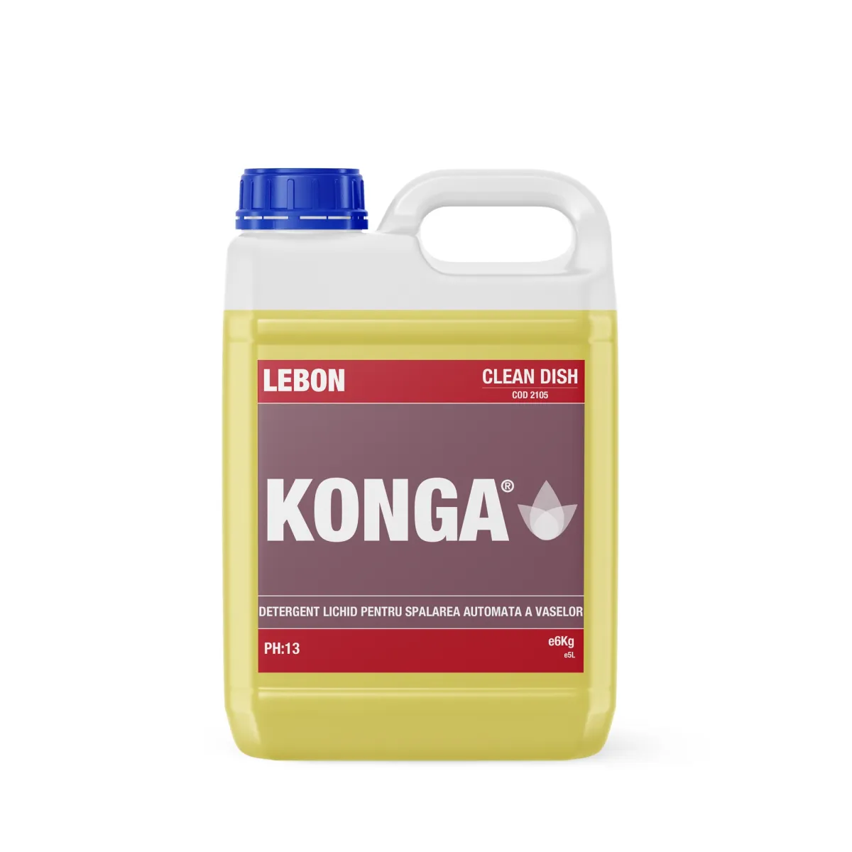 Konga Professzionális mosogatószer, mosogatógéphez, 5L