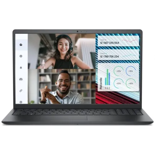Laptop DELL 15,6 hüvelykes Vostro 3520, FHD 120 Hz, Intel® Core™ i7-1255U processzor, 12M gyorsítótár, akár 4,70 GHz, 16 GB DDR4, 512 GB SSD, Intel integrált grafikus kártya, Windows 11 Pro, Carbon Black Upport,3Yr ProS