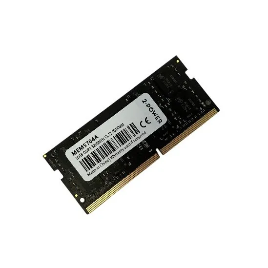 Laptop-Notebook memória, Kapacitás 16 GB SODIMM, DDR4, 3200Mhz, CL22, Márka 2-POWER